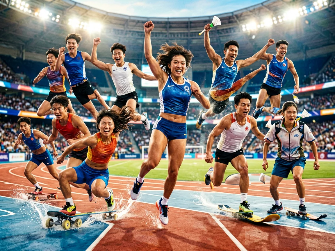 2024年全国纪录金牌榜最新排名及破纪录亮点盘点